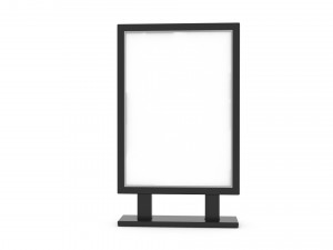 Advertising stand display Billboard 07 3D Модель