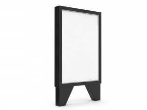 Advertising stand display Billboard 08 3D Model