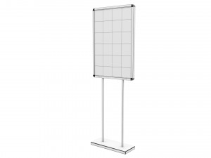 Advertising stand display Billboard 09 Modelo 3D