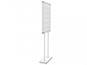 Advertising stand display Billboard 09 Modelo 3D