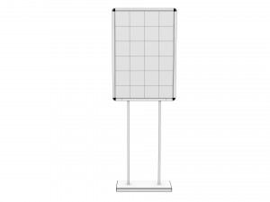 Advertising stand display Billboard 09 Modelo 3D