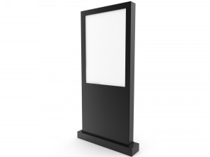 Advertising stand display Billboard 12 3D Модель