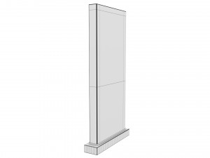 Advertising stand display Billboard 12 Modelo 3D