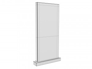 Advertising stand display Billboard 12 Modelo 3D