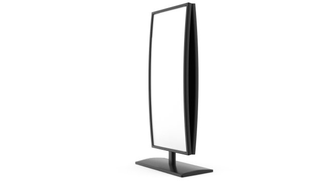 Advertising stand display Billboard 13 3Dモデル .c4d .max .obj .3ds .fbx .stl .blend 