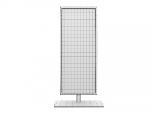 Advertising stand display Billboard 13 3Dモデル