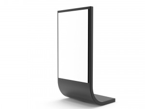 Advertising stand display Billboard 14 3D-Modell