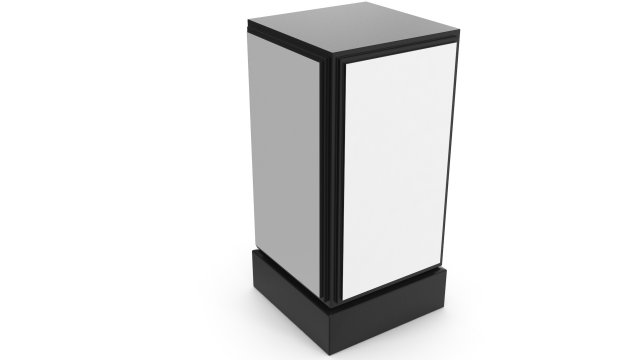 Advertising stand display Billboard 15 Model 3D .c4d .max .obj .3ds .fbx .stl .blend 