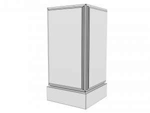 Advertising stand display Billboard 15 Model 3D
