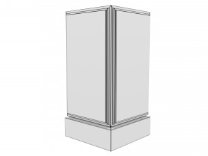 Advertising stand display Billboard 15 Model 3D