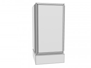 Advertising stand display Billboard 15 Model 3D