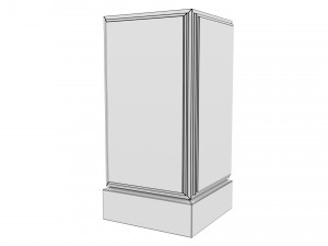 Advertising stand display Billboard 15 Model 3D