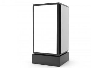 Advertising stand display Billboard 15 Model 3D