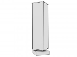 Advertising stand display Billboard 16 Modelo 3D