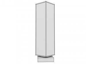 Advertising stand display Billboard 16 Modelo 3D