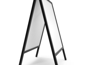 Advertising stand display Billboard 17 Model 3D