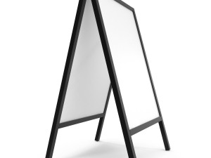 Advertising stand display Billboard 17 Model 3D