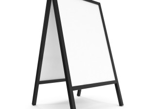 Advertising stand display Billboard 17 Model 3D