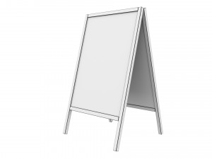 Advertising stand display Billboard 17 Model 3D