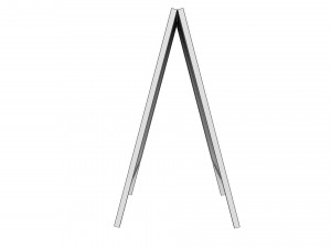 Advertising stand display Billboard 17 Model 3D