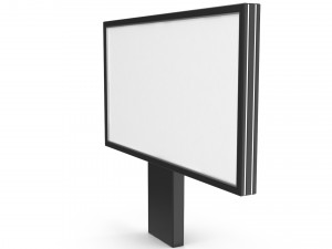 Advertising stand display Billboard 18 3D Model