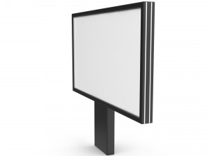 Advertising stand display Billboard 18 3D Model