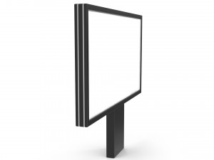 Advertising stand display Billboard 18 3D Model