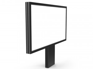 Advertising stand display Billboard 18 3D Model
