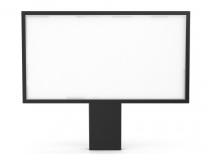 Advertising stand display Billboard 18 3D Model
