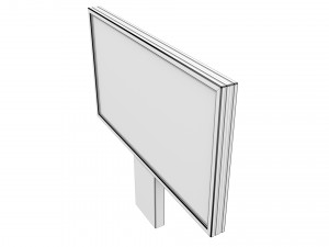 Advertising stand display Billboard 18 3D Model