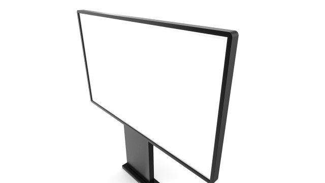 Advertising stand display Billboard 19 Modelo 3D .c4d .max .obj .3ds .fbx .stl .blend 