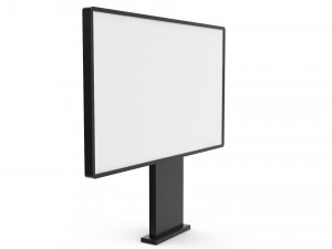 Advertising stand display Billboard 19 Modelo 3D