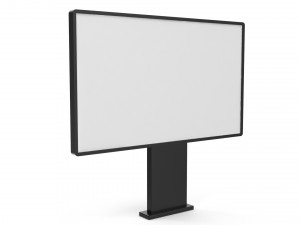 Advertising stand display Billboard 19 Modelo 3D