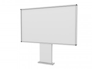 Advertising stand display Billboard 19 Modelo 3D
