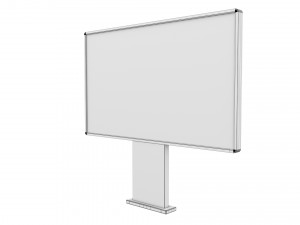 Advertising stand display Billboard 19 Modelo 3D
