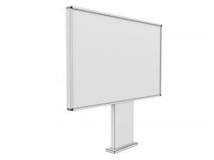 Advertising stand display Billboard 19 Modelo 3D
