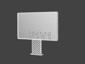Advertising stand display Billboard 19 Modelo 3D