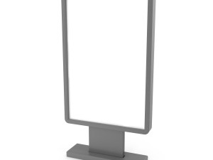 Advertising stand display Billboard 20 3D Модель
