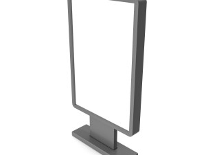 Advertising stand display Billboard 20 3D Модель