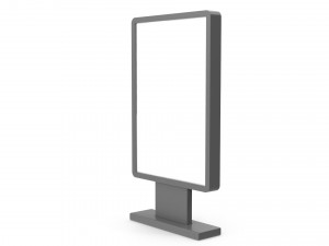 Advertising stand display Billboard 20 3D Модель