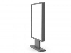 Advertising stand display Billboard 20 3D Модель