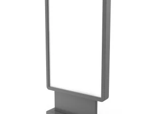 Advertising stand display Billboard 21 3D Model