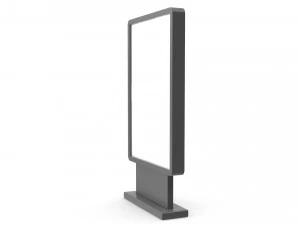 Advertising stand display Billboard 21 3D Model