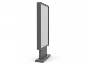 Advertising stand display Billboard 21 3D Модель