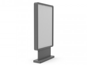 Advertising stand display Billboard 21 3D Модель