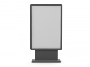 Advertising stand display Billboard 21 3D Модель