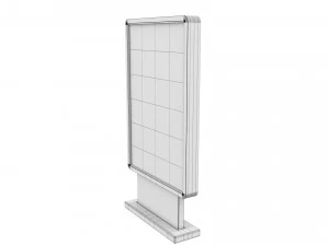 Advertising stand display Billboard 21 3D Model