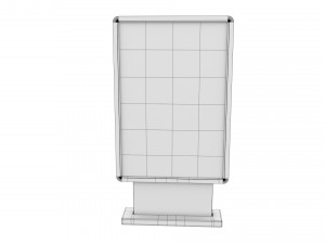 Advertising stand display Billboard 21 3D Модель