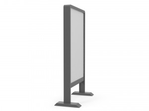 Advertising stand display Billboard 22 Model 3D