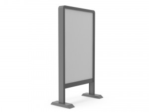 Advertising stand display Billboard 22 Model 3D